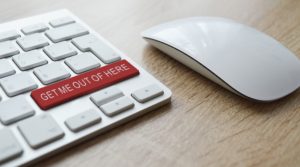 back out - English phrasal verbs for business