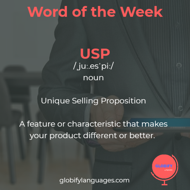 meaning of USP in English